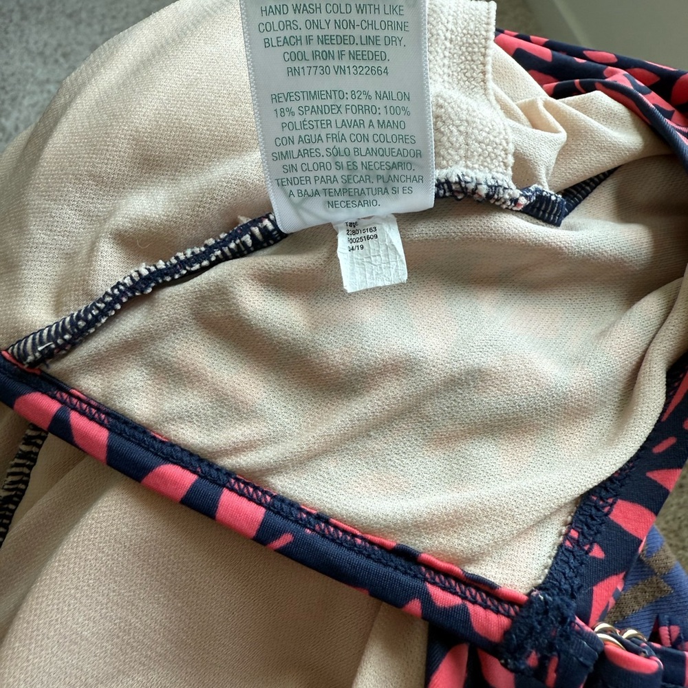 Kids One Piece Swimsuit - Pink and Black - Picture 2 of 11